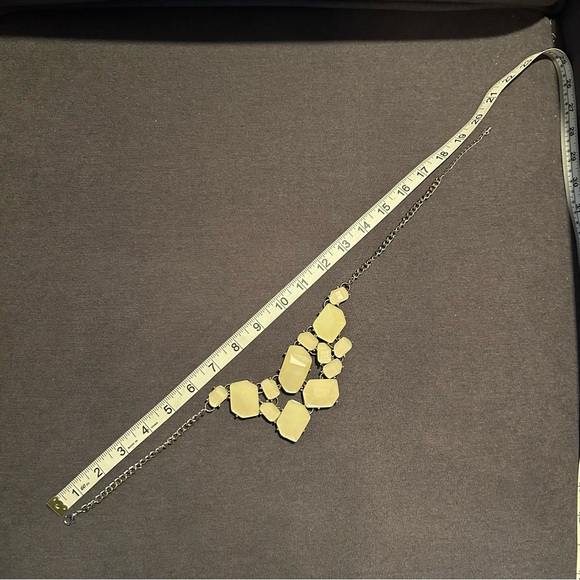 Large Stone Statement Necklace - Picture 2 of 6